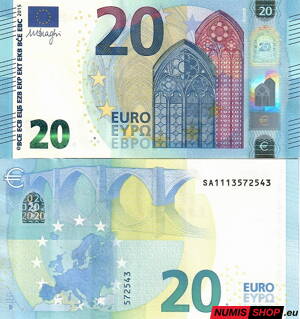 20 euro 2015 - Draghi - SA