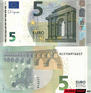 5 euro 2013 - Lagarde - NC