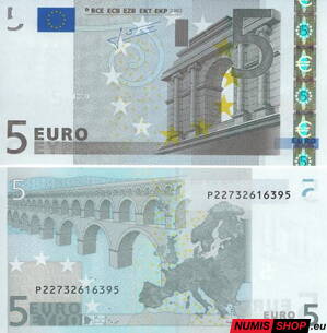5 euro 2002 - Holandsko (P) - Trichet