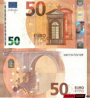 50 euro 2017 - Draghi - EB