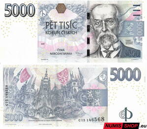 Česká republika - 5000 Kč - 2009
