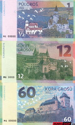 Gábriš - 72 1/2 groša - anulát