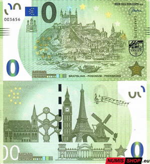 Slovensko - Memo euro - Bratislava