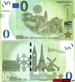 Česko - Memo euro - Český Krumlov