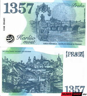 Česká republika - Blue note - Karlův most 1357