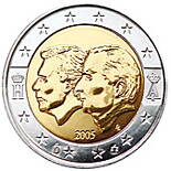 Belgicko 2 euro 2005 - Belgicko-luxemburská hospodárska únia
