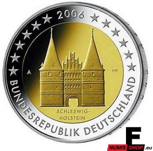 Nemecko 2 euro 2006 - Šlezvicko-Holštajnsko - F - UNC