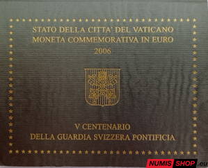 Vatikán 2 euro 2006 - 500. výročie Švajčiarskej pápežskej gardy
