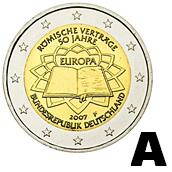 Nemecko 2 euro 2007 - Rímska zmluva - A - UNC