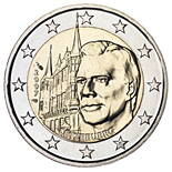 Luxembursko 2 euro 2007 - Veľkovojvodský palác - UNC