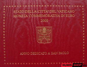 Vatikán 2 euro 2008 - rok svätého Pavla – 2000. výročie jeho narodenia