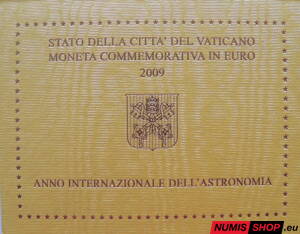 Vatikán 2 euro 2009 - Medzinárodný rok astronómie