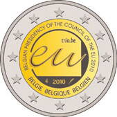 Belgicko 2 euro 2010 - Predsedníctvo EÚ - UNC