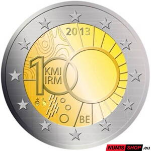 Belgicko 2 euro 2013 - Meteorologický inštitút - UNC 