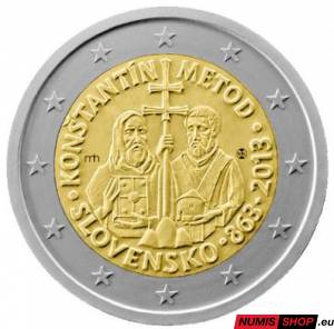 Slovensko 2 euro 2013 - Konštatnín a Metod - UNC