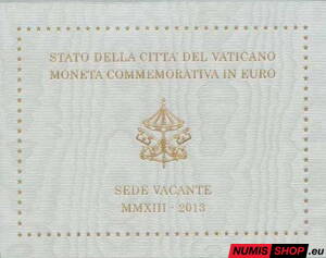 Vatikán 2 euro 2013 - Sede Vacante