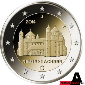 Nemecko 2 euro 2014 - Niedersachsen - A - UNC