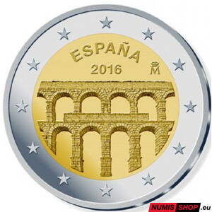 Španielsko 2 euro 2016 - Segovia - UNC