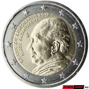 Grécko 2 euro 2017 - Kazantzakis - UNC
