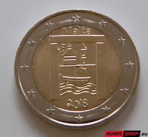 Malta 2 euro 2018 - Kultúrne dedičstvo - UNC