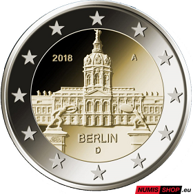 Nemecko 2 euro 2018 - Berlín - J - UNC