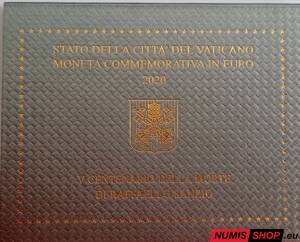 Vatikán 2 euro 2020 - Raffaello