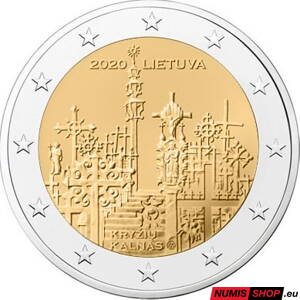 Litva 2 euro 2020 - Kopec s krížmi - UNC