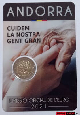 Andorra 2 euro 2021 - Seniori - UNC
