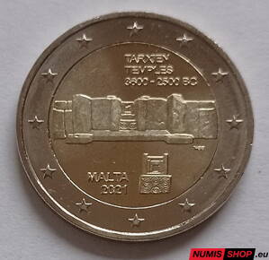 Malta 2 euro 2021- Tarxien - UNC