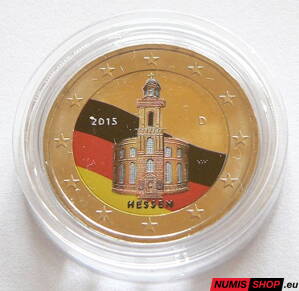 Nemecko 2 euro 2015 - Hessensko - COLOR