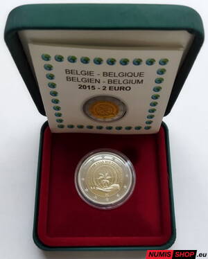 Belgicko 2 euro 2015 - Rok rozvoja - PROOF