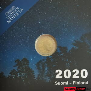 Fínsko 2 euro 2020 - Väinö Linna - PROOF