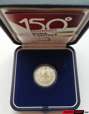Taliansko 2 euro 2021 - Vznik Ríma - PROOF