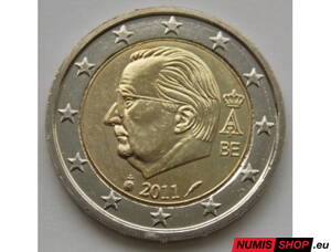 2 euro Belgicko 2011 - UNC 