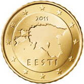 50 cent Estónsko 2011 - UNC 