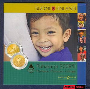 Sada Fínsko 2008 II. - Ľudské práva + pamätné 2-euro