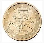 20 cent Litva 2015 - UNC 