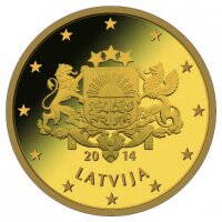 20 cent Lotyšsko 2014 - UNC 