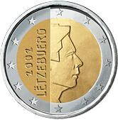 2 euro Luxembursko 2003 - UNC 