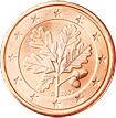 1 cent Nemecko 2002 - A - UNC