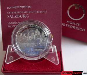 10 eur Rakúsko 2014 - Rakúsko očami detí - Salzburg - PROOF