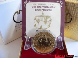 Rakúsko 100 eur 2009 - Koruny Habsburgovcov