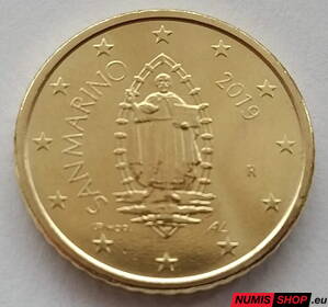 50 cent San Maríno 2019 - UNC