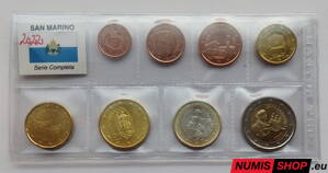 San Maríno 2022 - 1 cent až 2 euro - UNC