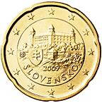 20 cent Slovensko 2009 - UNC 