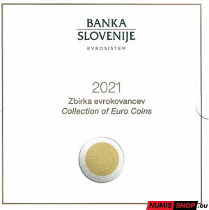Sada Slovinsko 2021 + 2 euro + 3 euro