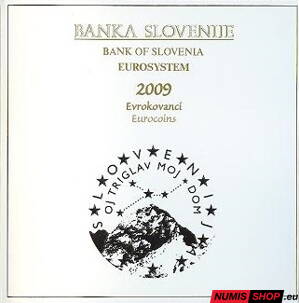 Sada Slovinsko 2009 + 3 euro