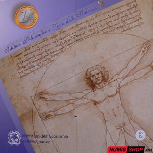 Sada Taliansko 2006 + strieborné 5 euro Talianska republika