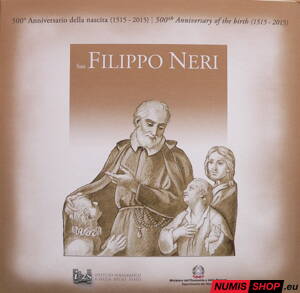 Sada Taliansko 2015 + pamätné 2 euro EXPO + strieborné 5 euro Neri