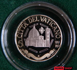 5 euro Vatikán 2018 - Cupola di Santa Maria del Fiore